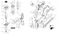 Senco GT65I DA 15Ga Finish Nailer 5VS7001N Spare Parts